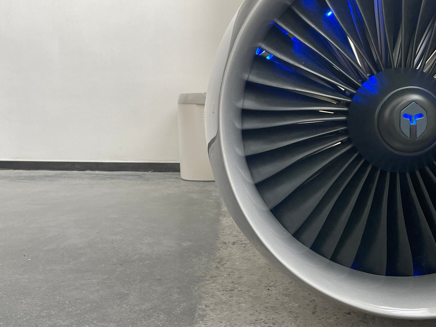 escritorio de ala de aviación