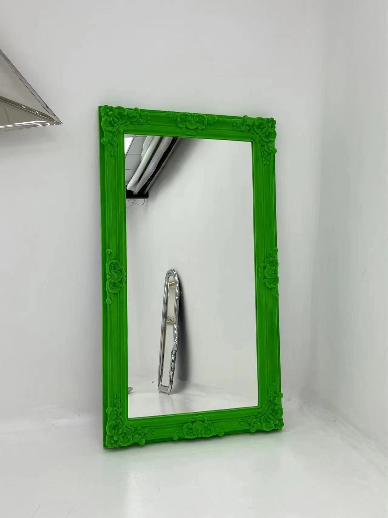 flocked mirror