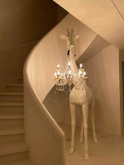 giraffe floor lamp